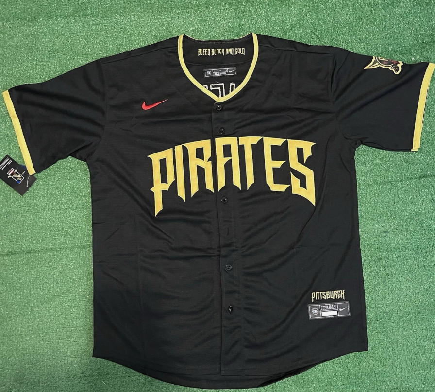 NWT Konnor Griffin #6 Pittsburgh Pirates 2026 City Connect Baseball Jersey S-3XL