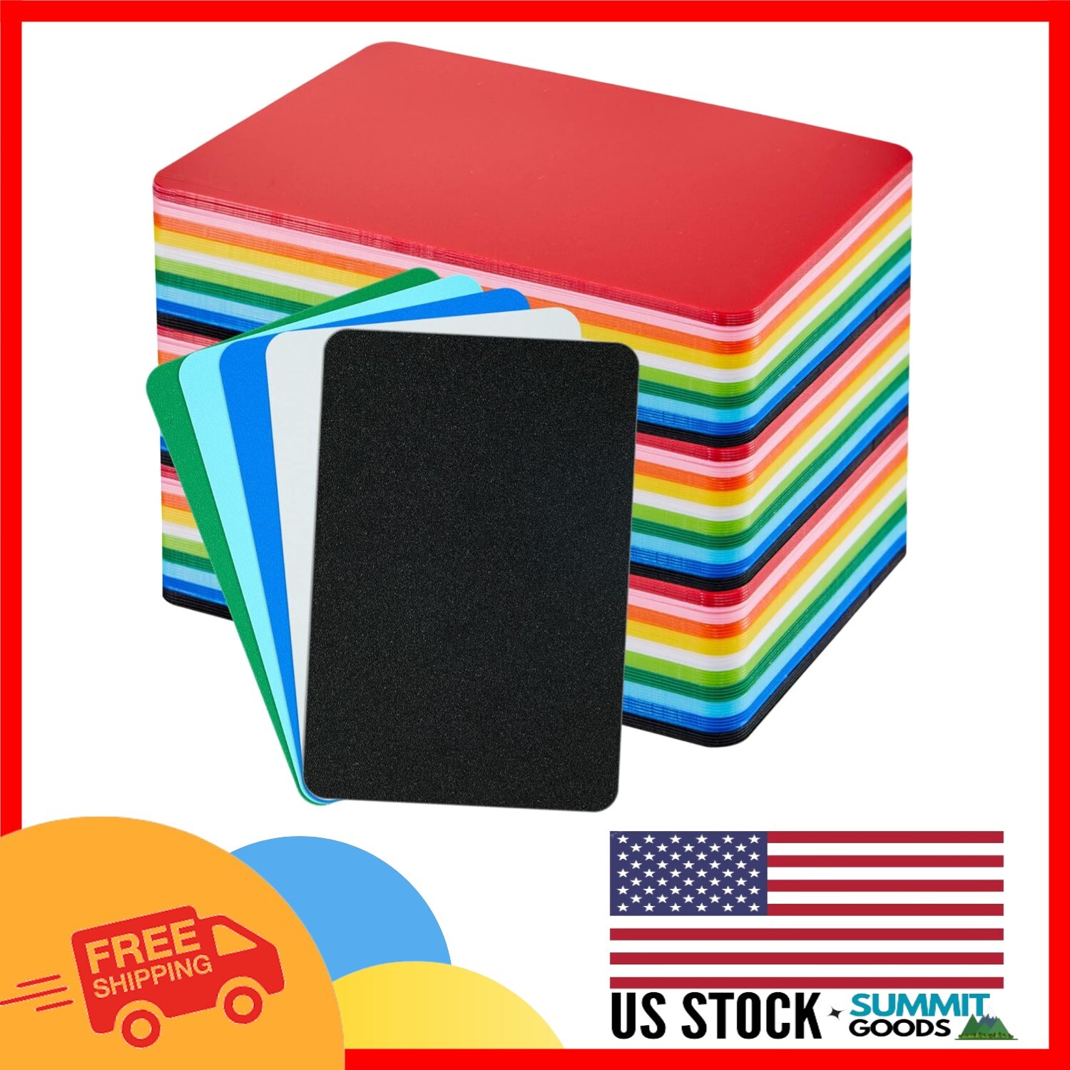 Durable PP Trading Card Dividers for Gaming – 2.7 x 4.2 Inch, 250 Pieces