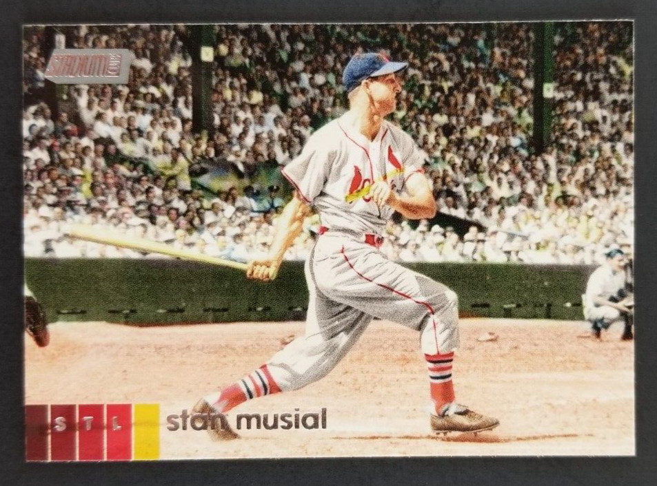 Stan Musial 2020 Topps Stadium Club Baseball Card #187 (NM)