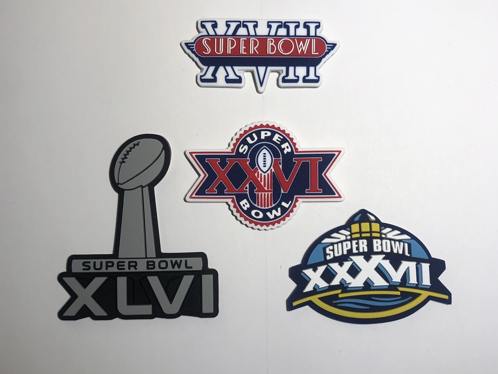3D Super Bowl Logos For Your Helmet Proline Speed/Schutt/Riddell Choose One Only