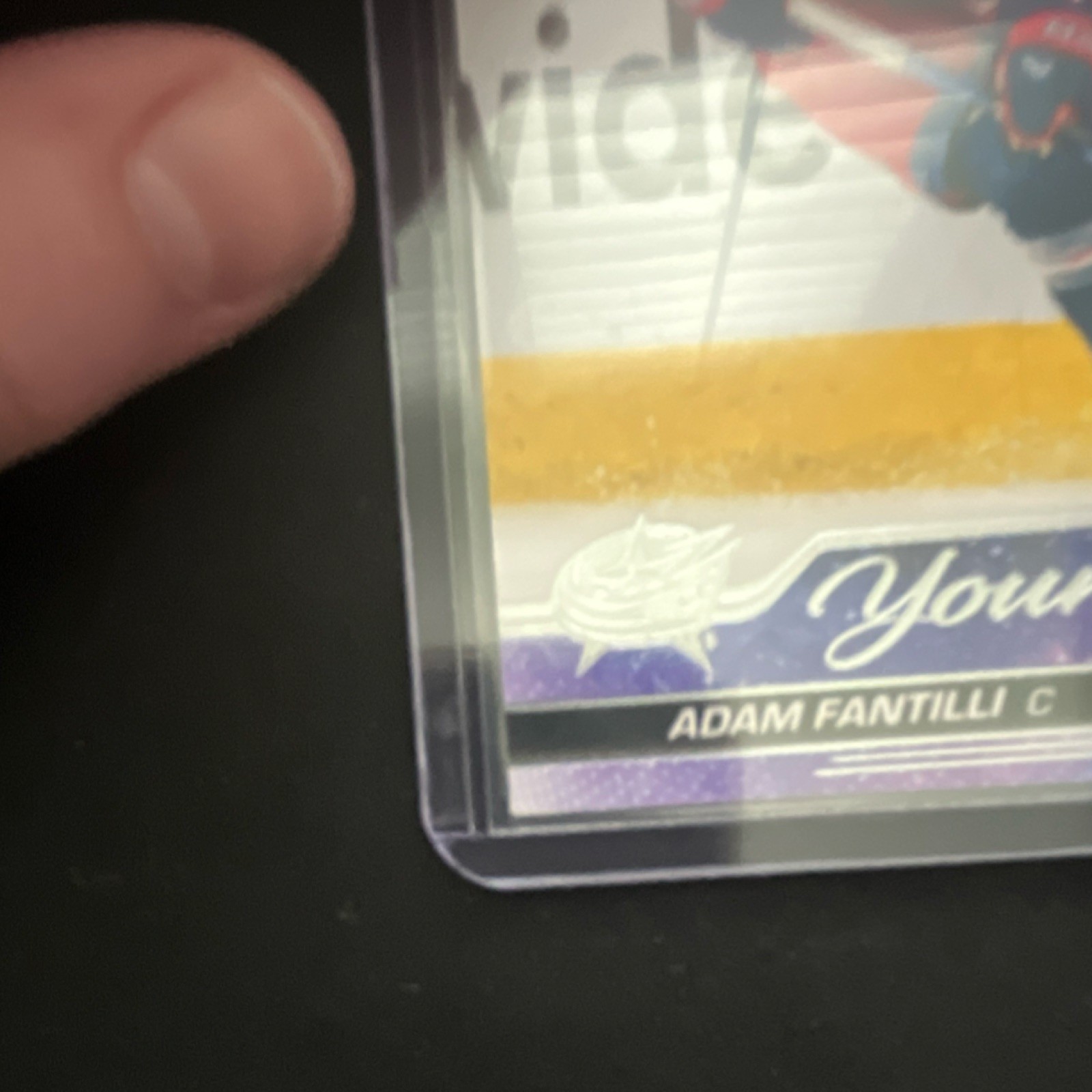 Upper Deck 2023-24 Young Guns Adam Fantilli #711 Rookie Columbus Blue Jackets