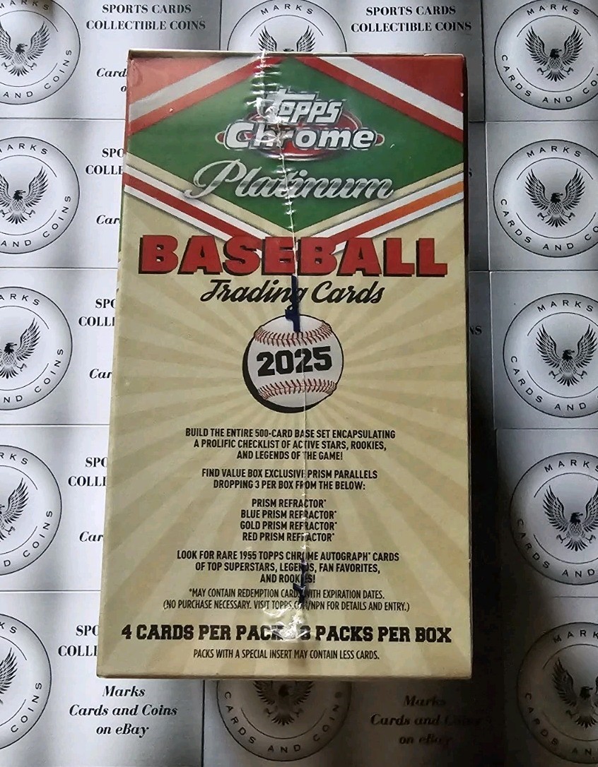 2025 Topps Chrome Platinum Baseball Blaster Box