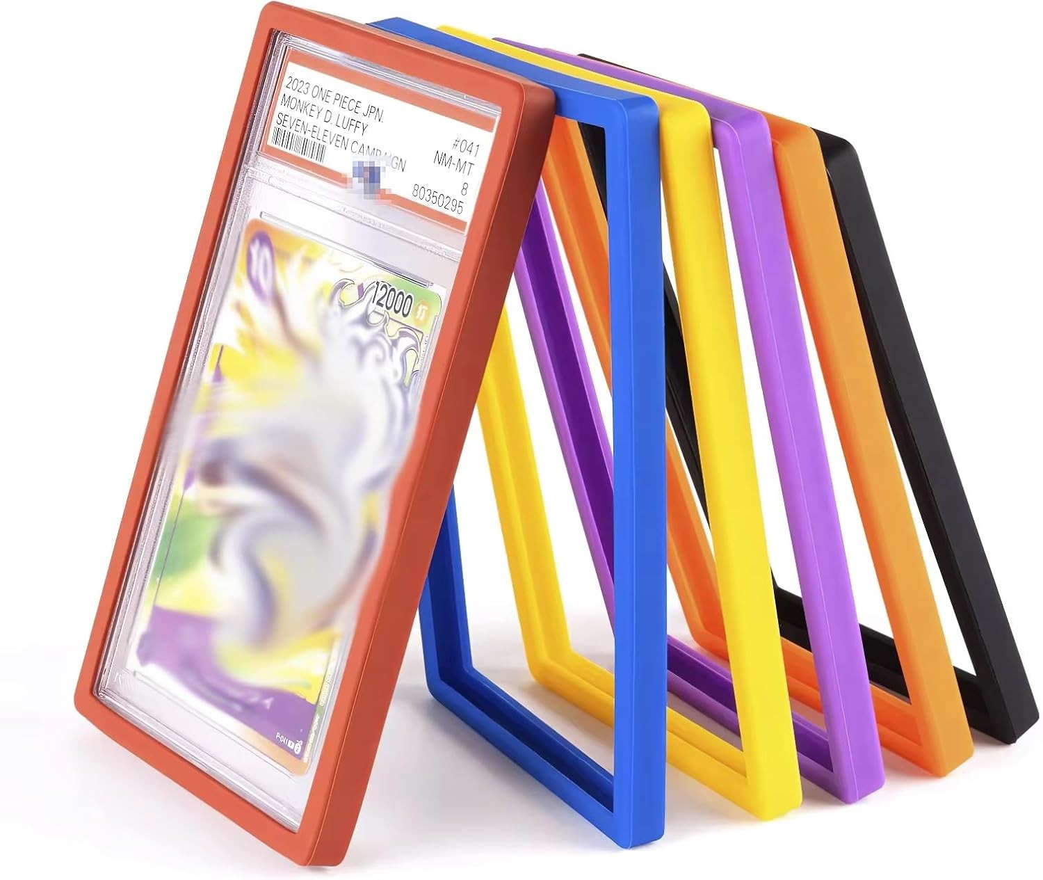 5-30x Silicone Bumper Guard Slab Protector Shock Absorption For PSA Graded Cards