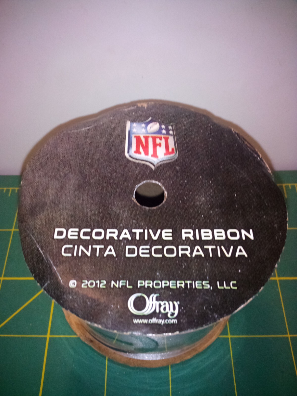 Pittsburgh Steelers – 9 Ft Spool, 2″ 7/16″ NFL Licensed Offray Ribbon NOS 2012