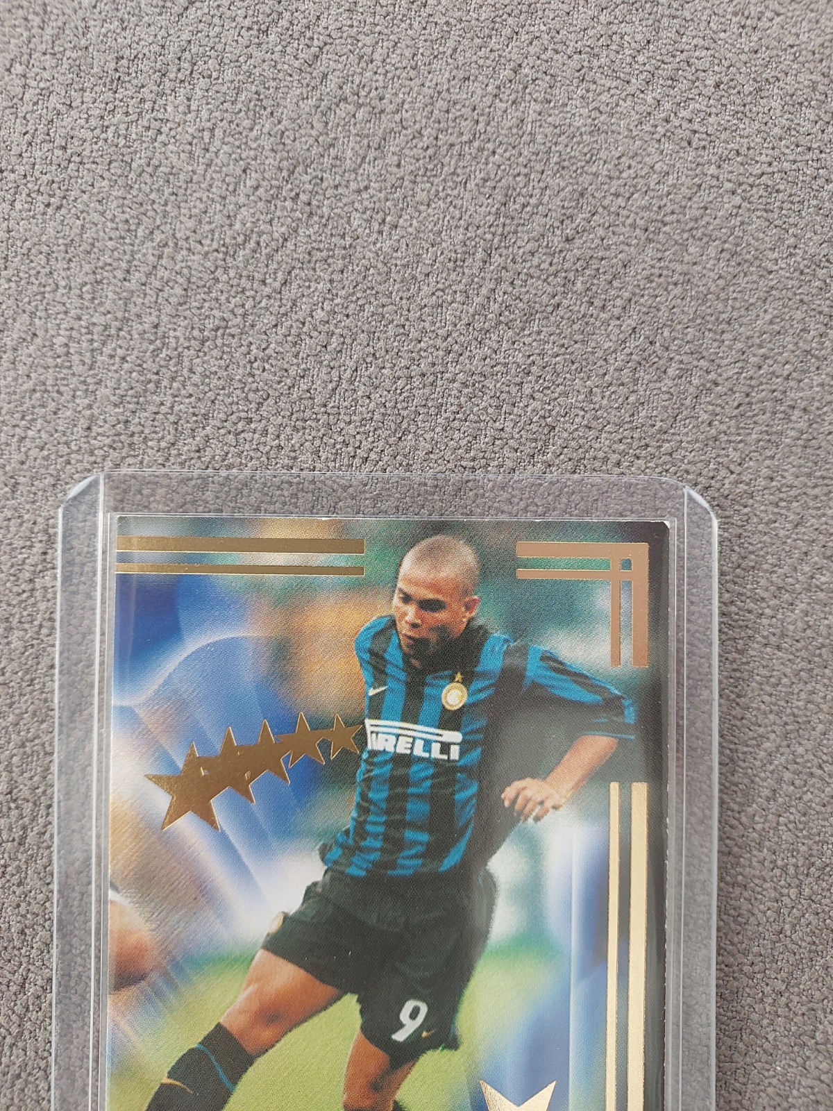 1998-1999 Panini Ronaldo Internazionale Calcio 99 Card made in Italy