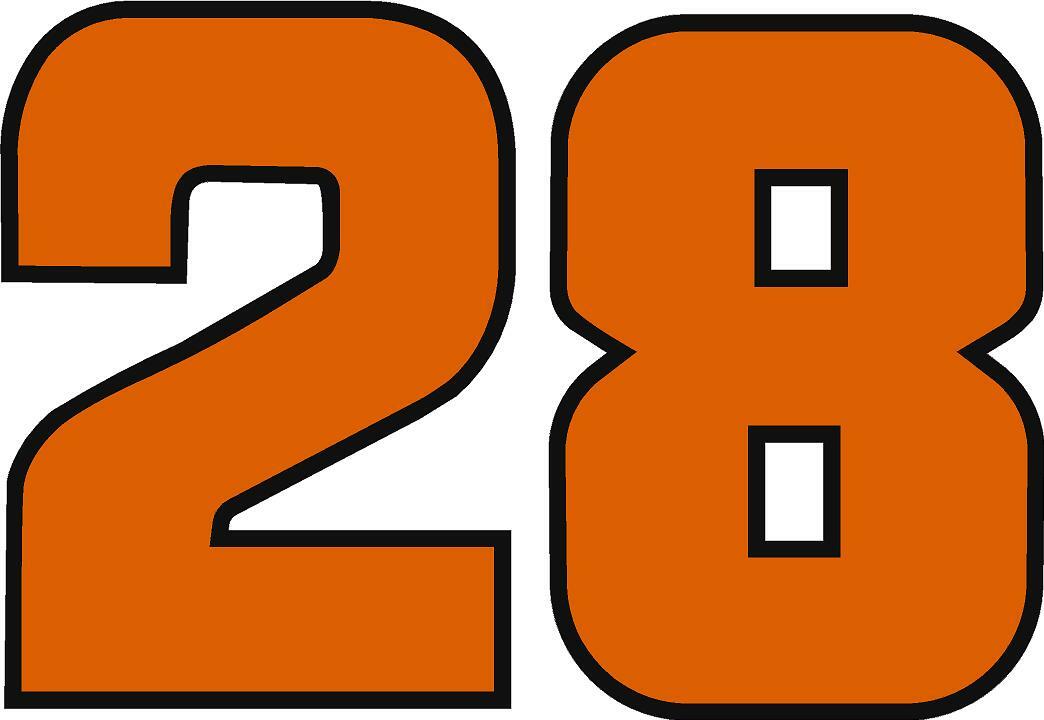 NEW FOR 2019 – #28 Davey Allison Racing Sticker Decal – Various colors