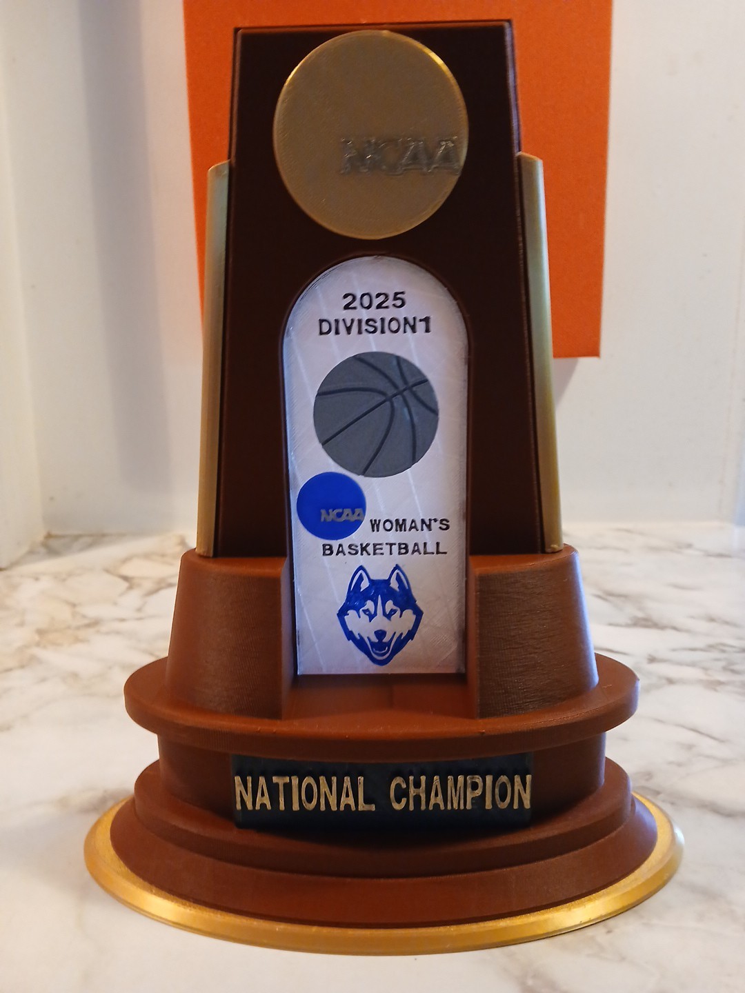 NCAA 2026 DIVISION1 WOMEN UCLA BASKETBALL CHAMPION TROPHY