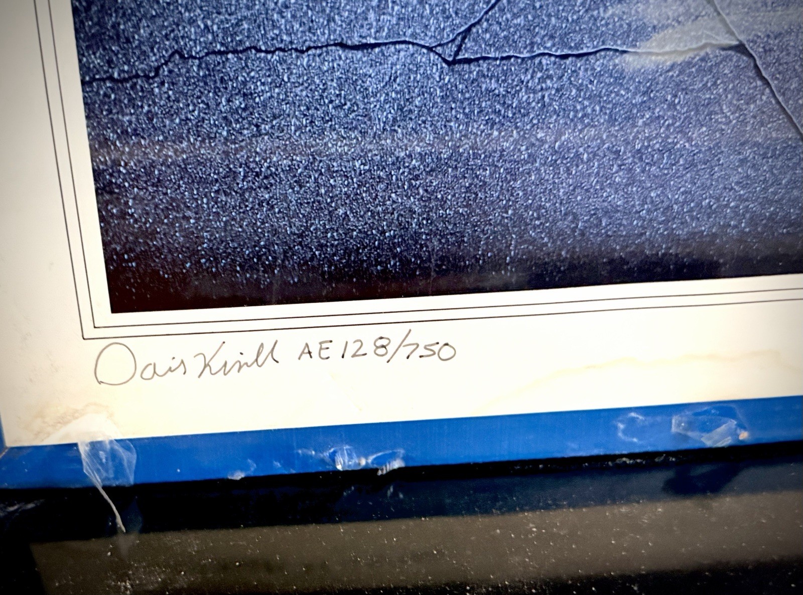 SIGNED ! David Kimball Shelby Cobra 427 S/C CUTAWAY Print AE128/750