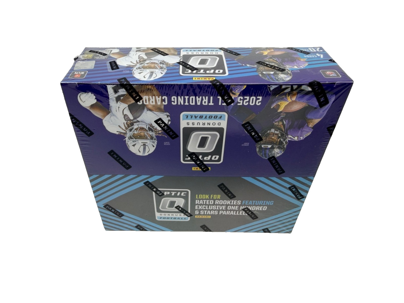 New Panini Optic Donruss Football 2025 NFL Trading Cards 80Ct Retail Box