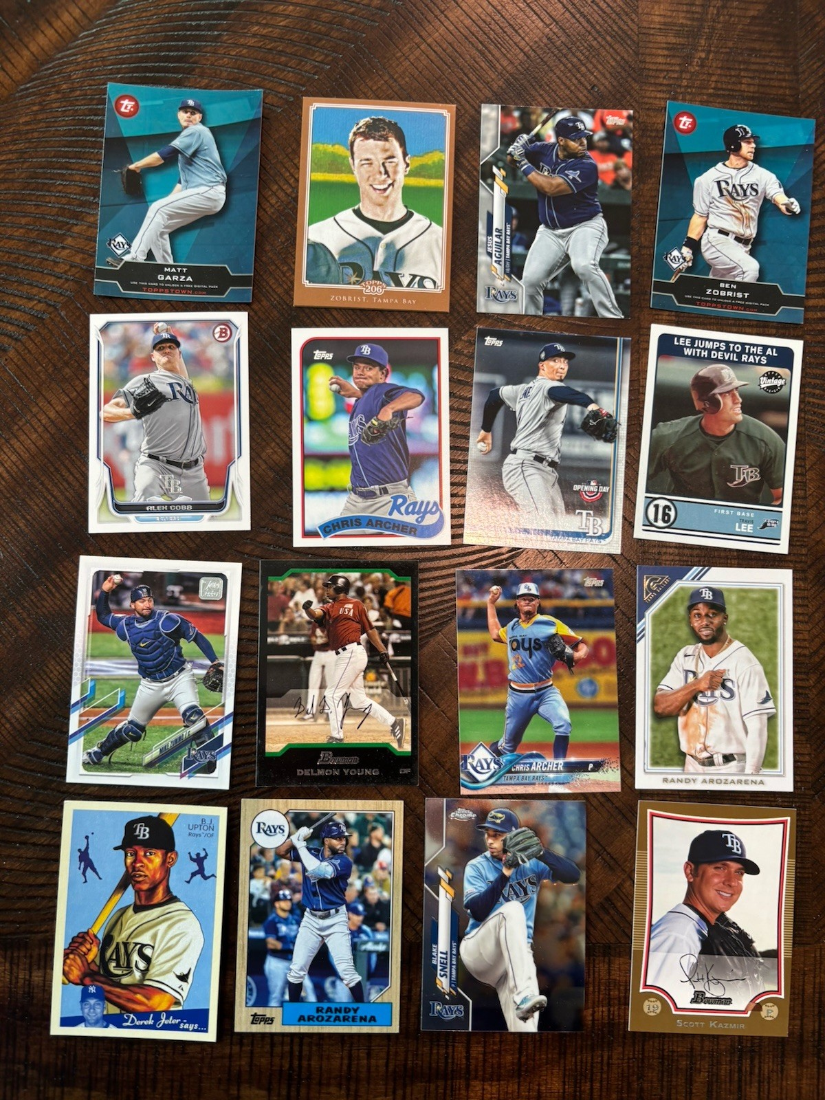 Lot Of 3200 Tampa Bay Rays Alex Cobb, Chris Archer, Randy Arozarena and More!