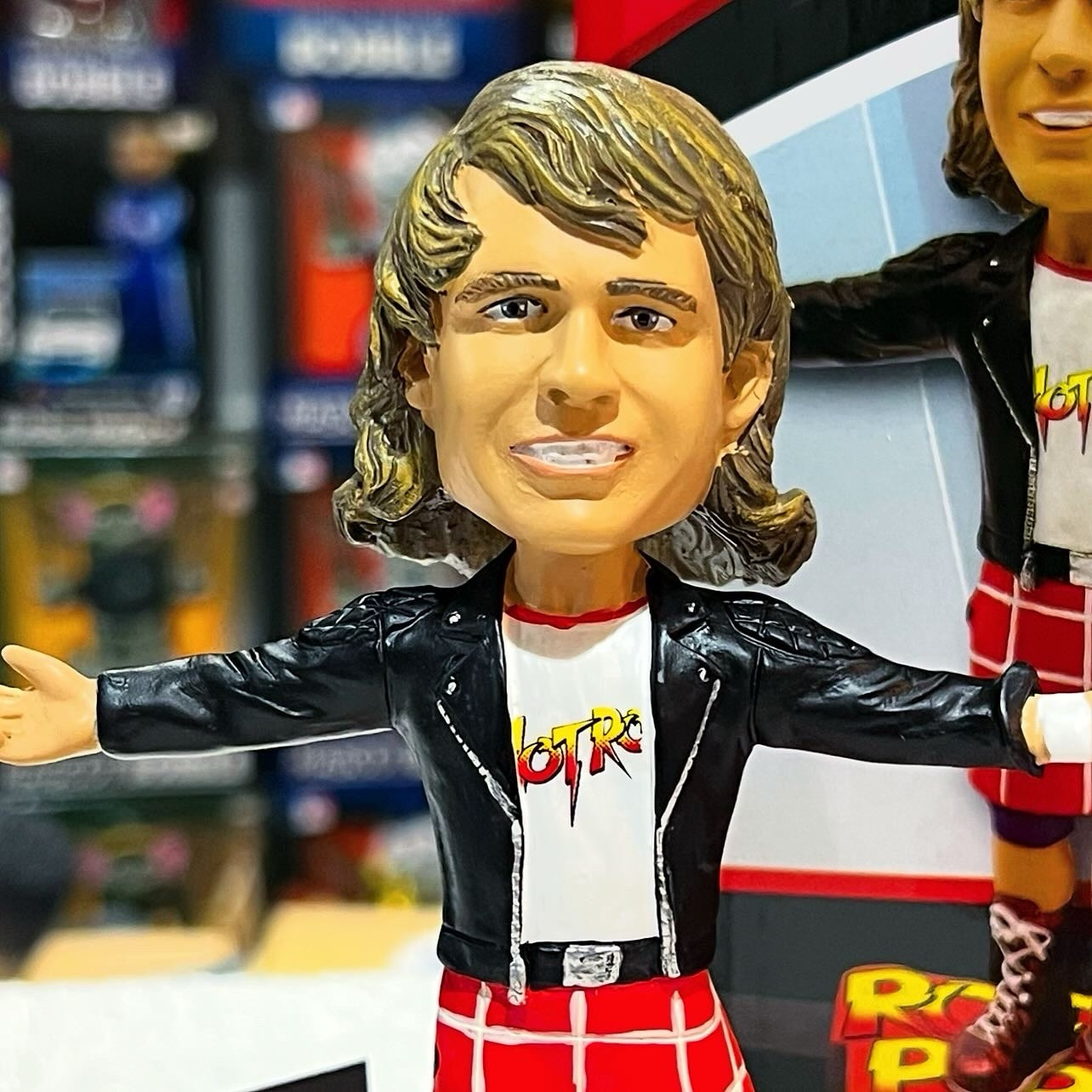 ROWDY RODDY PIPER WWE WWF Wrestling Legend 6” Exclusive Bobblehead