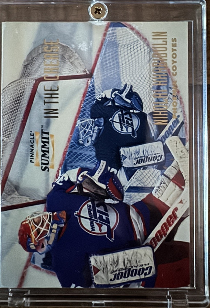 1996-97 Pinnacle Summit – In the Crease Nikolai Khabibulin #12 /6000