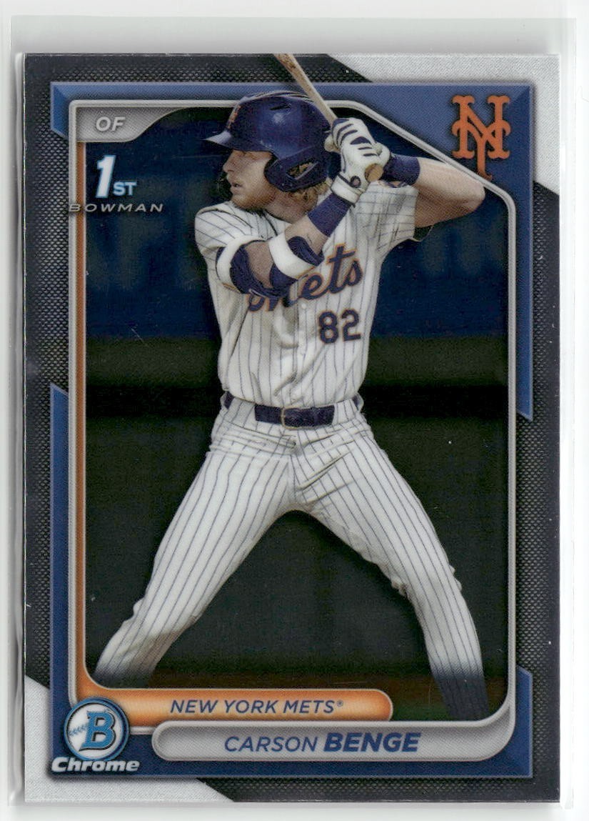 2024 Bowman Draft Carson Benge Chrome Base **READ**