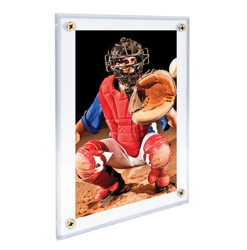 (3-Pack) Ultra Pro 4″ x 6″ Screwdown Card Holder Postcard Photo 4 Screw Case