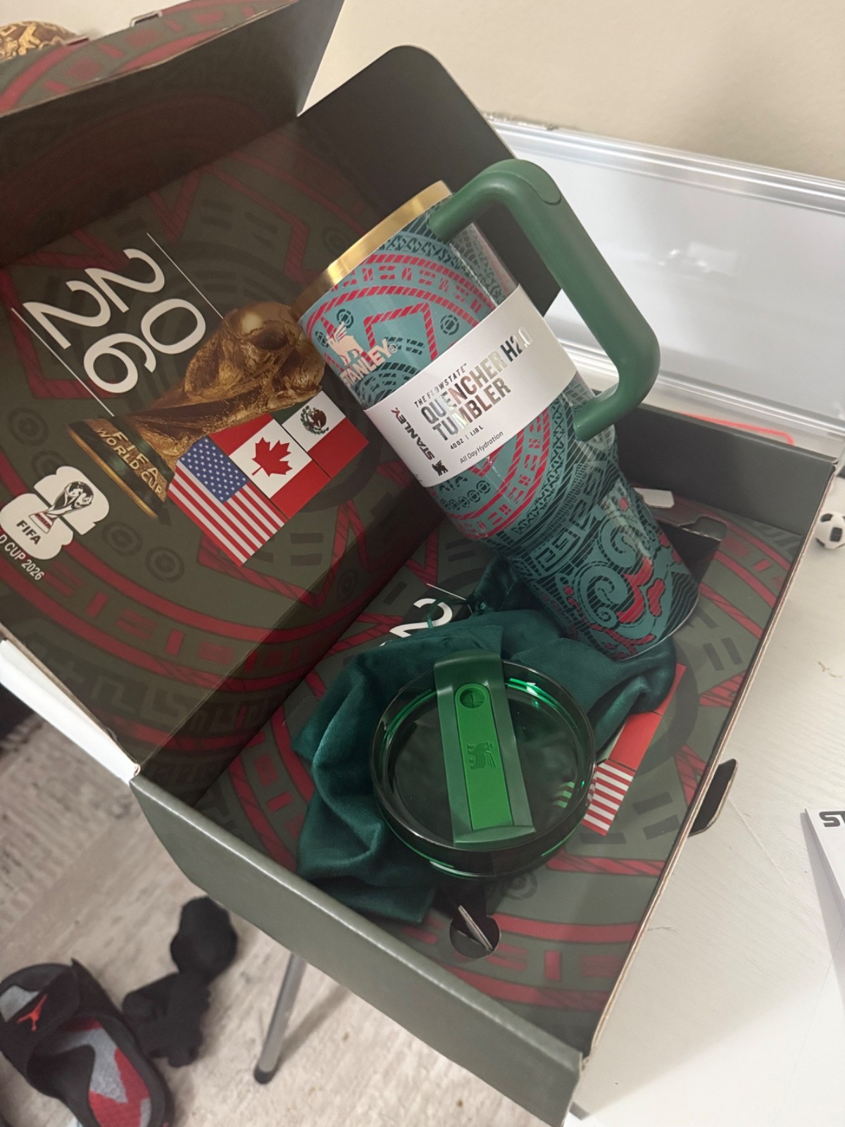 Stanley 40oz Quencher Mexico FIFA World Cup 2026 Limited Edition NWT