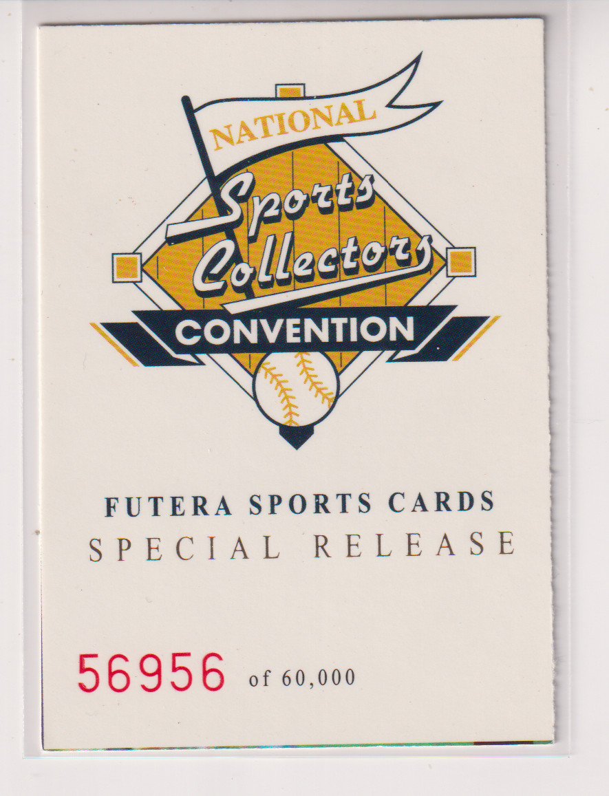 Futera Sports Cards National Sports Collector’s Convention Special Release Card