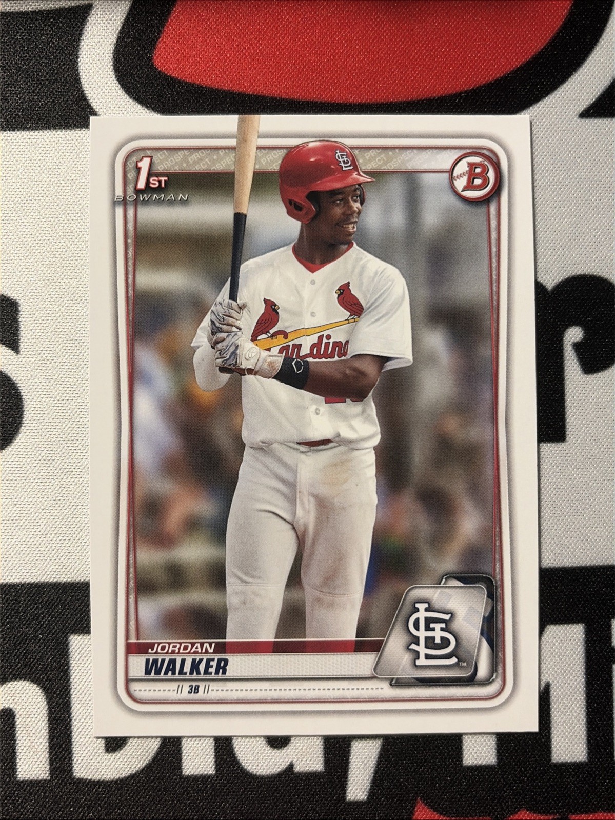 2020 Bowman Draft Paper 1st Prospect JORDAN WALKER Cardinals #BD-57