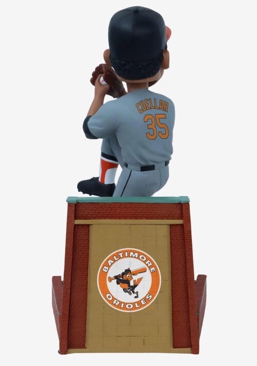 Mike Cuellar Baltimore Orioles 1970 World Series Champions Bobblehead MLB NIB