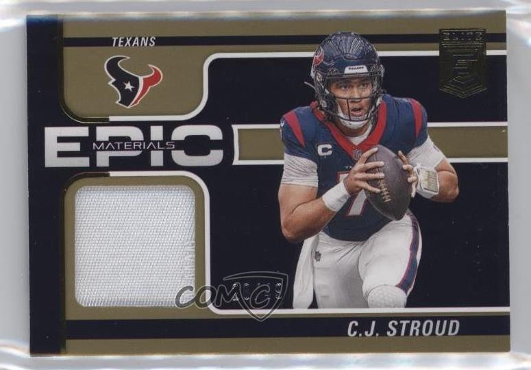 2024 Panini Donruss Elite Epic Materials Prime 28/49 CJ Stroud #EMA-CST 1d0h