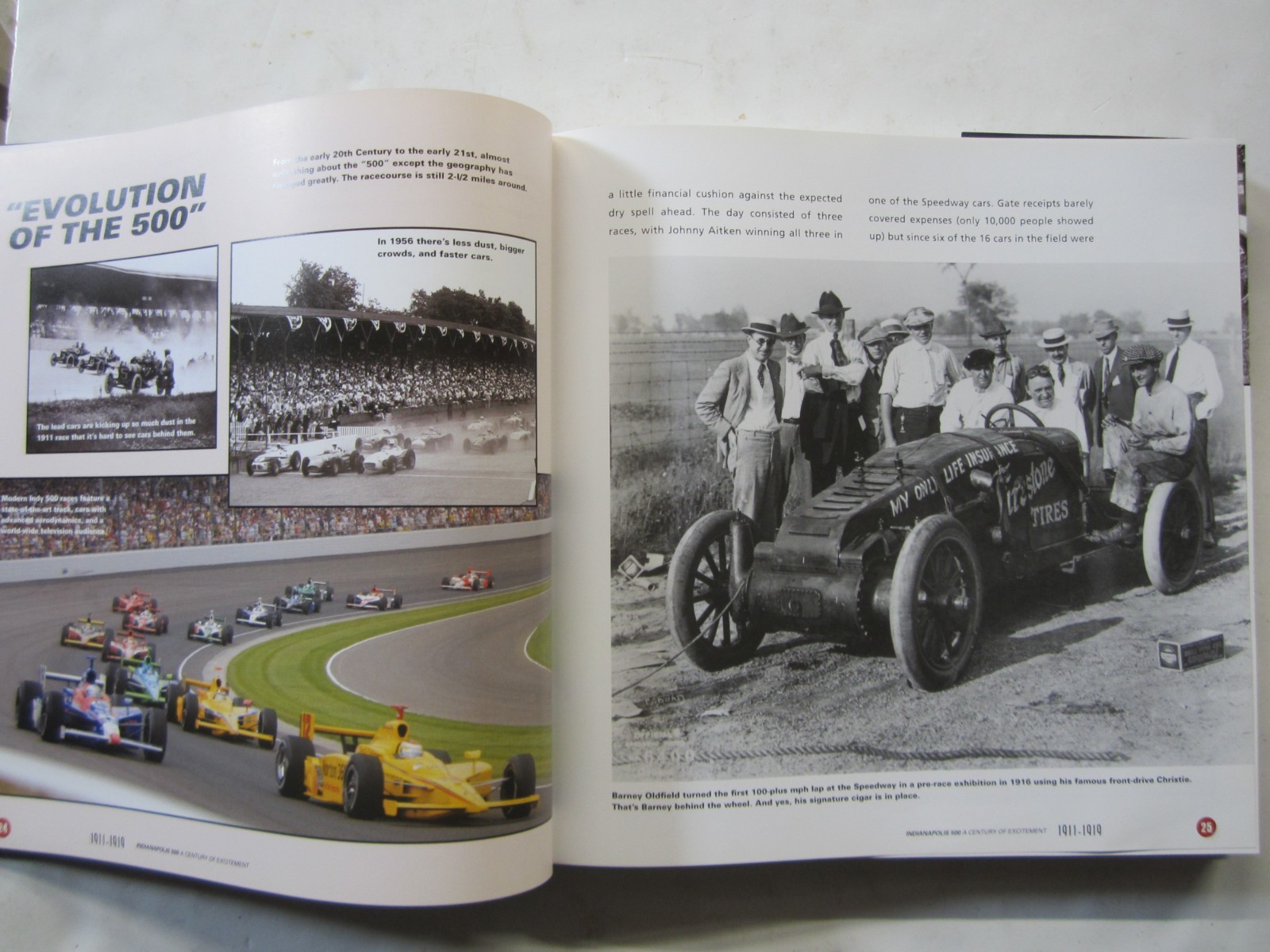 Indianapolis 500 2010 “A Century of Excitement” By Ralph Kramer Hardcover Book