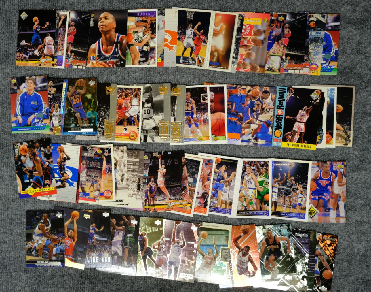 MASSIVE 2500+ 1980s-1990s Basketball Card Lot Stars HOF Inserts Topps Finest!