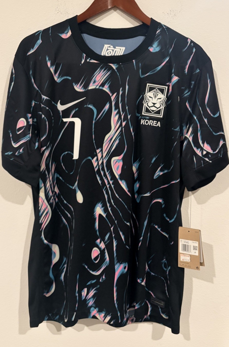Nike DriFit 2024 South Korea Stadium Away Jersey #7 SON Heung-min ✅Asian Sizes
