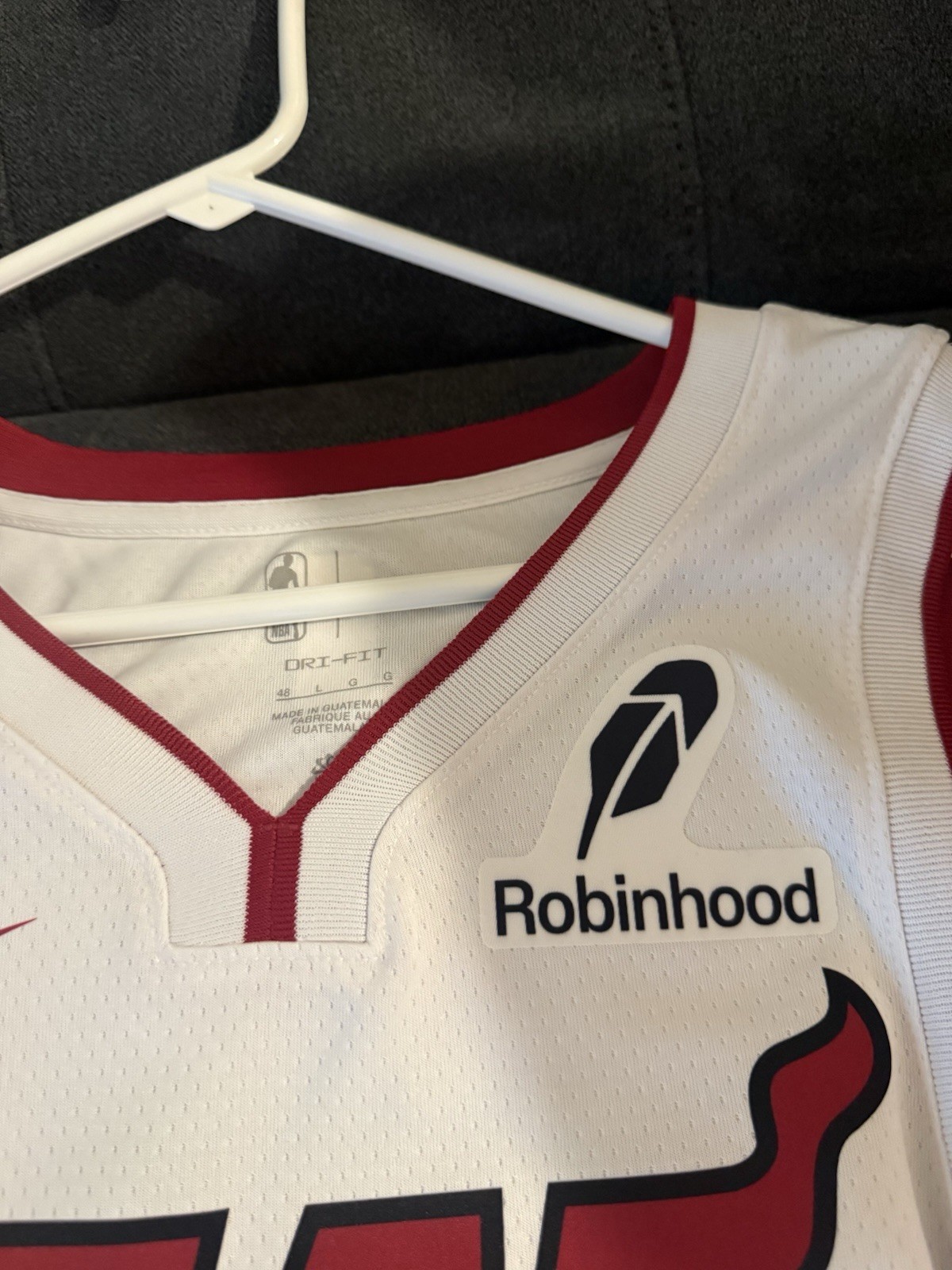 NBA Miami Heat Nike Association Swingman Jersey #14 Herro Jersey Shirt Size L 48