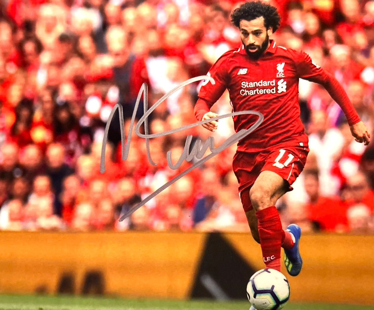 Mohamed Salah Signed WORLD CUP Autograph 8×10″ Authentic with COA included