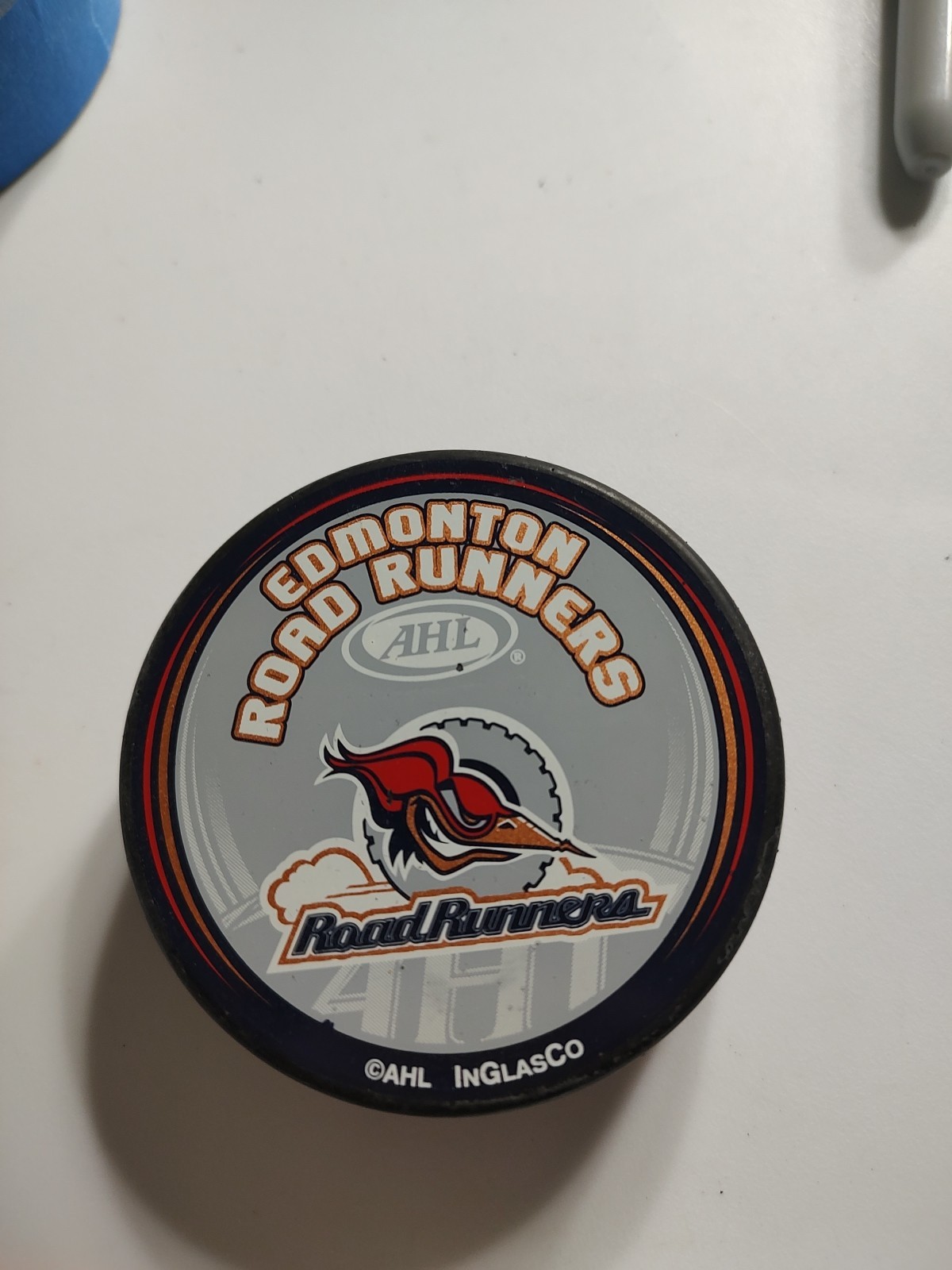 AHL EDMONTON ROADRUNNERS 2004-2005 Souvenir PUCK #6