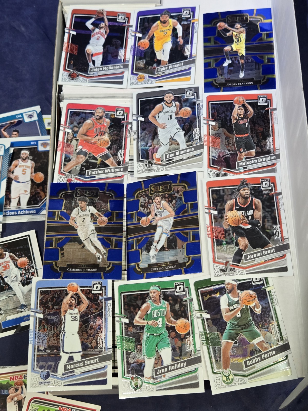 1100+ NBA Lot: (52) 1984-85 STAR Edgar Jones, Panini Select, Optic, Prizm, Donru