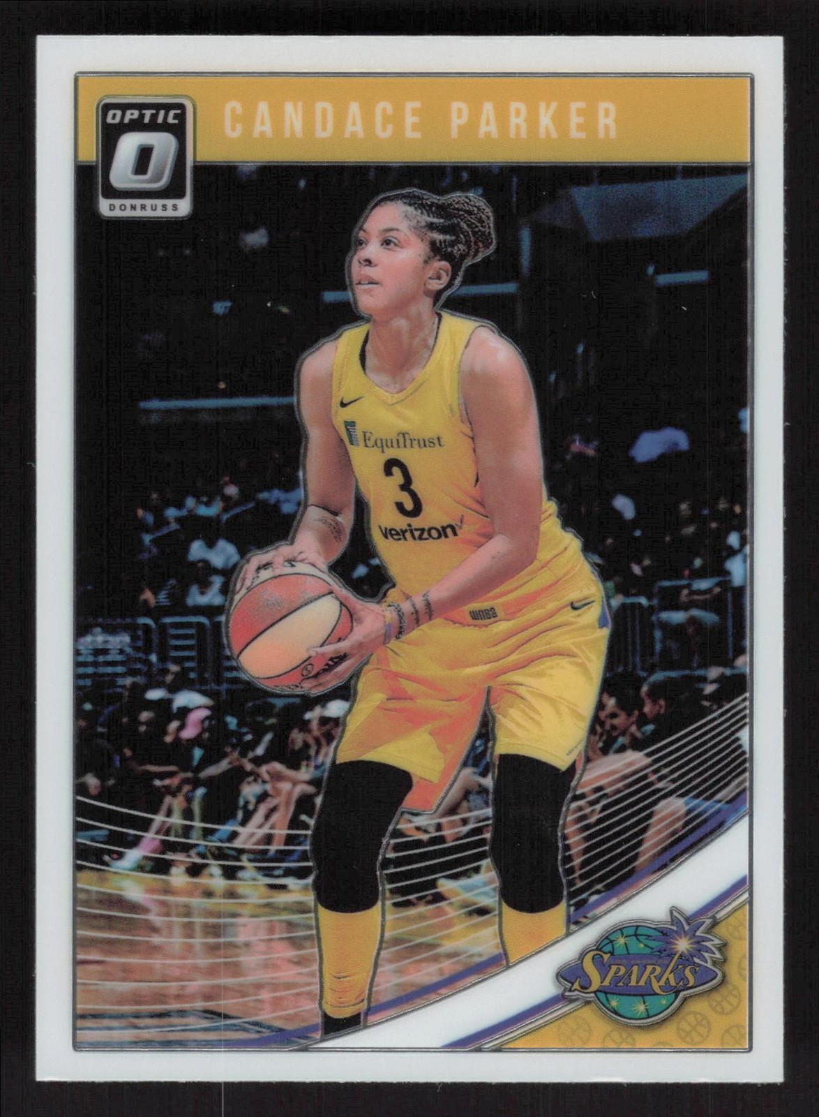 2019 Donruss WNBA #80 Candace Parker Optic