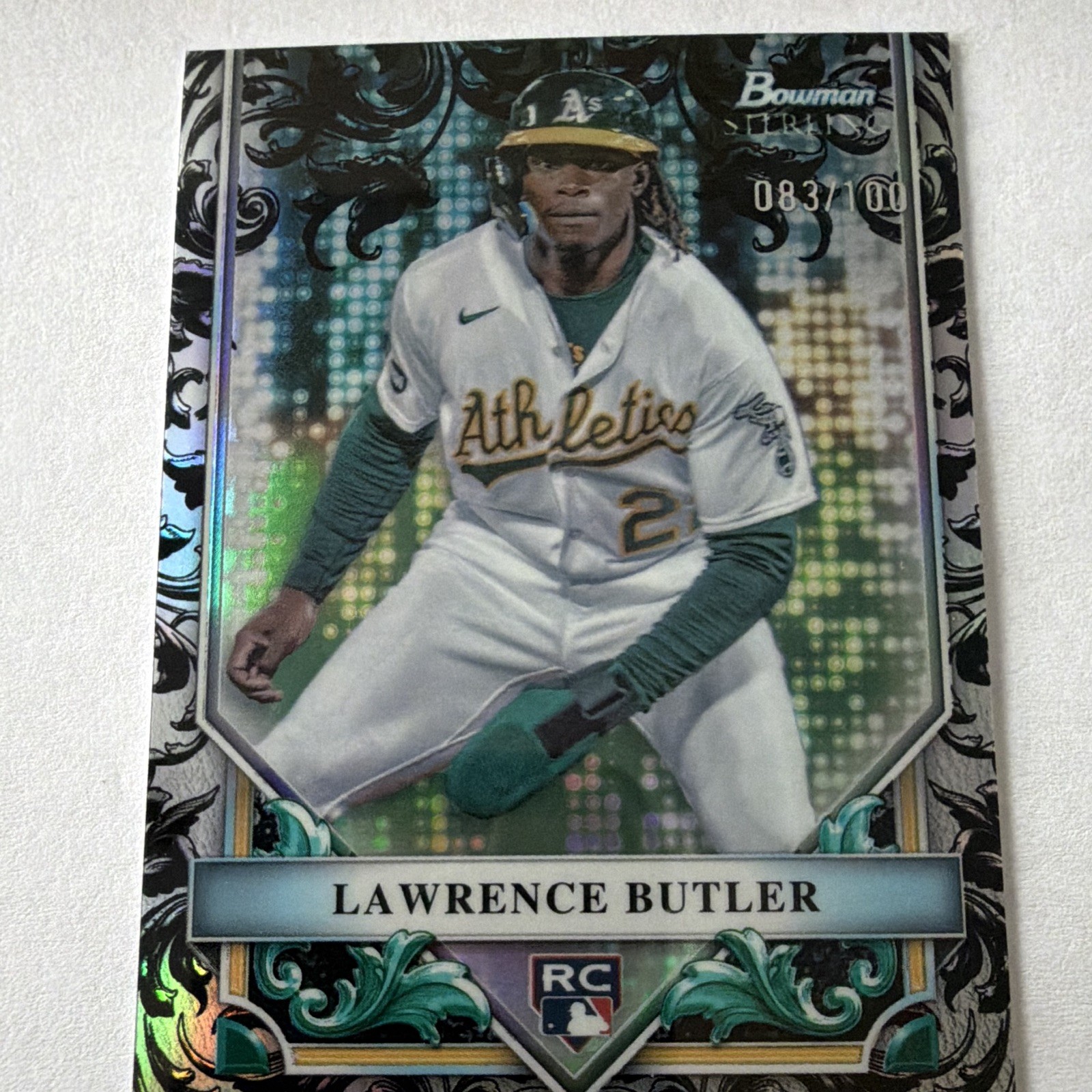 Topps Bowman Sterling Lawrence Butler Silver Refractor /100 #BSR-41