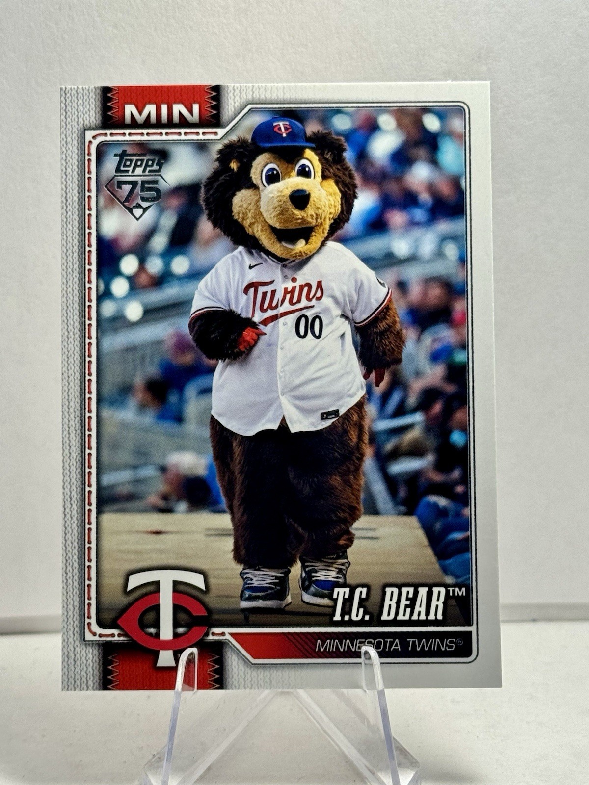 2026 Topps MLB Mascots/ 4 Cards – Mascot, Raymond, T.C. Bear, Mariner Moose