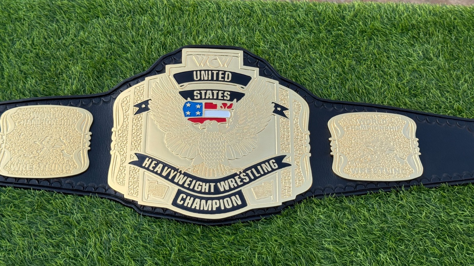 US 3 Plates With Logo Zinc Plates 24K Gold