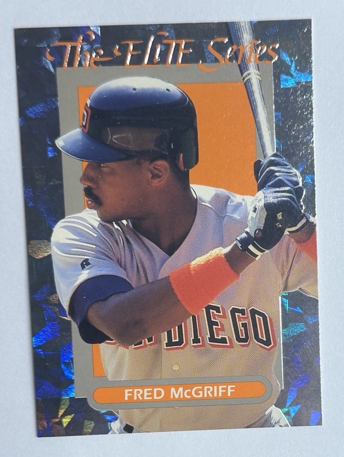 1992 Donruss The Elite Series Fred McGriff 09890/10000 #19