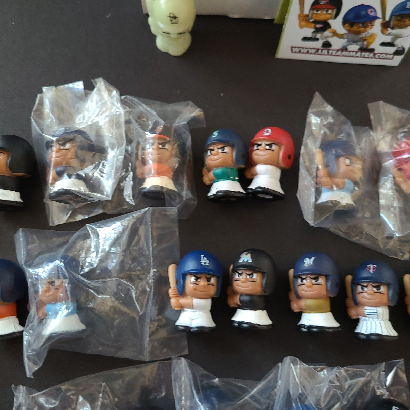 2014 Teenymates MLB Series 1 Complete Set of 30 and Rare Glow-In-The-Dark Figure