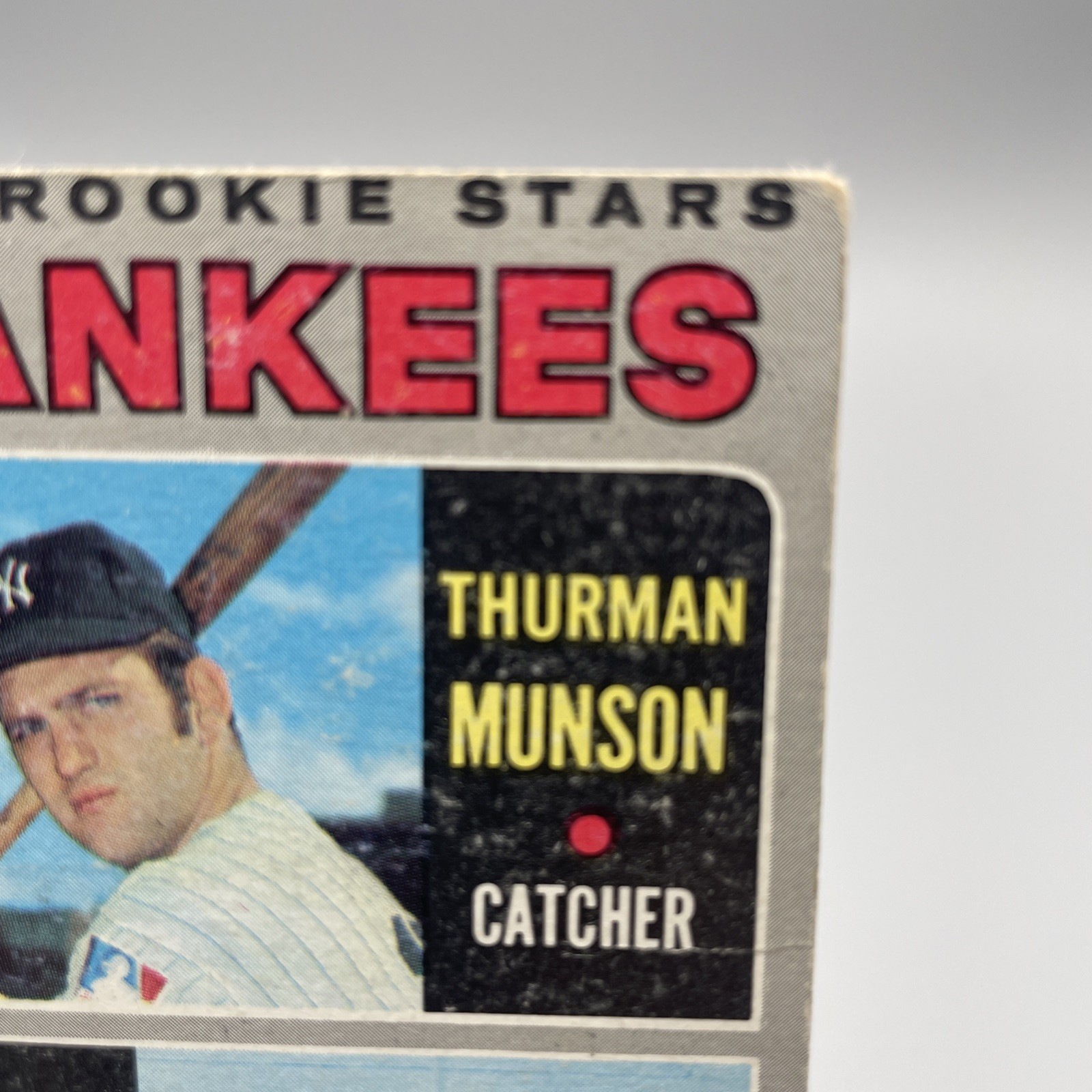 1970 Topps- #189 Thurman Munson -David McDonald 1970 Yankees Rookie Stars – Poor