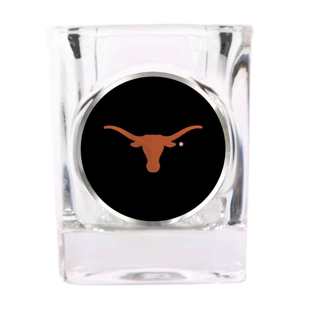 Texas Longhorns Shot Glass – Metal Logo