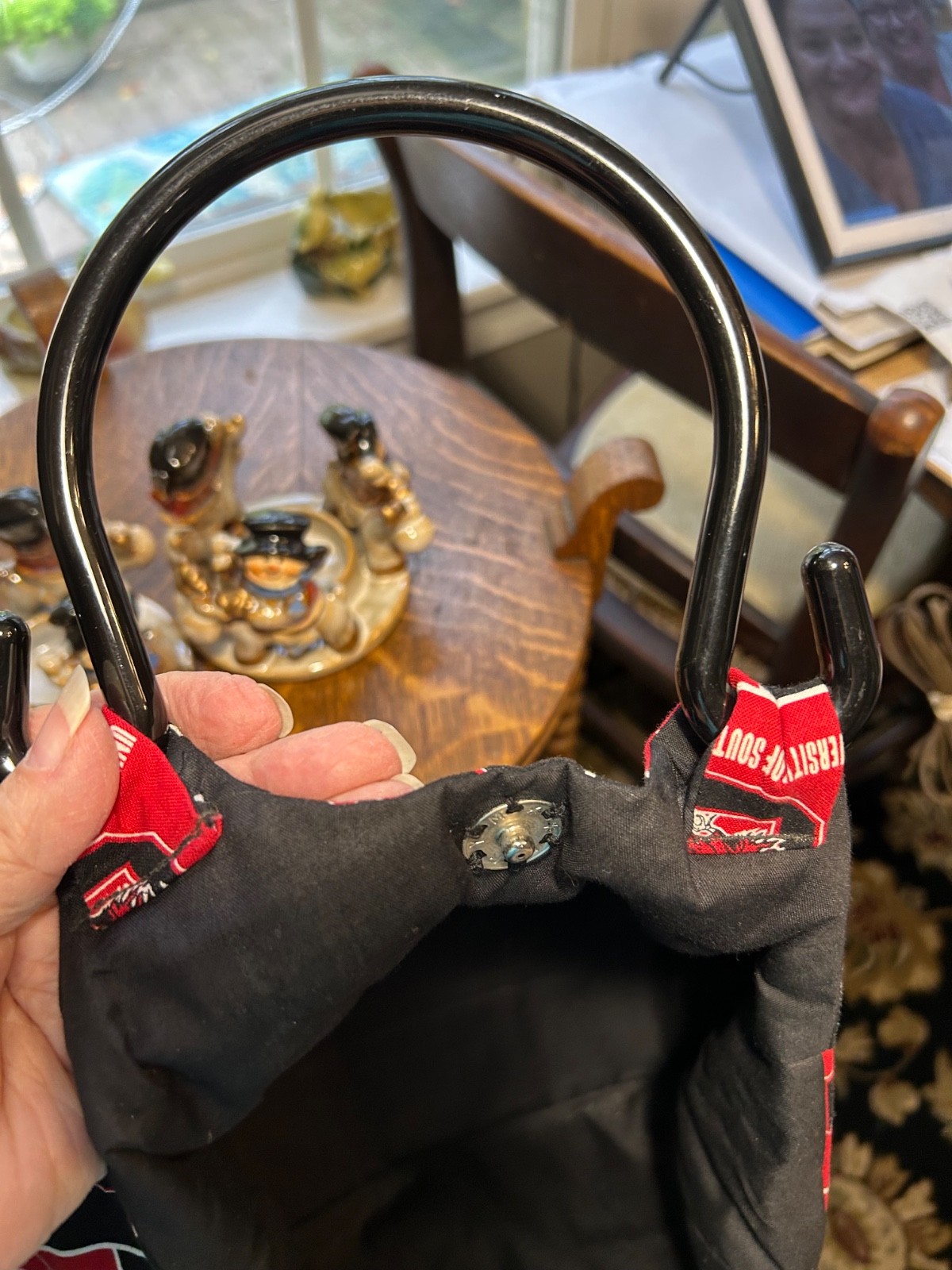 USC Pride. Show your Colors with A Handmade Gamecock Purse, Black, White and Red