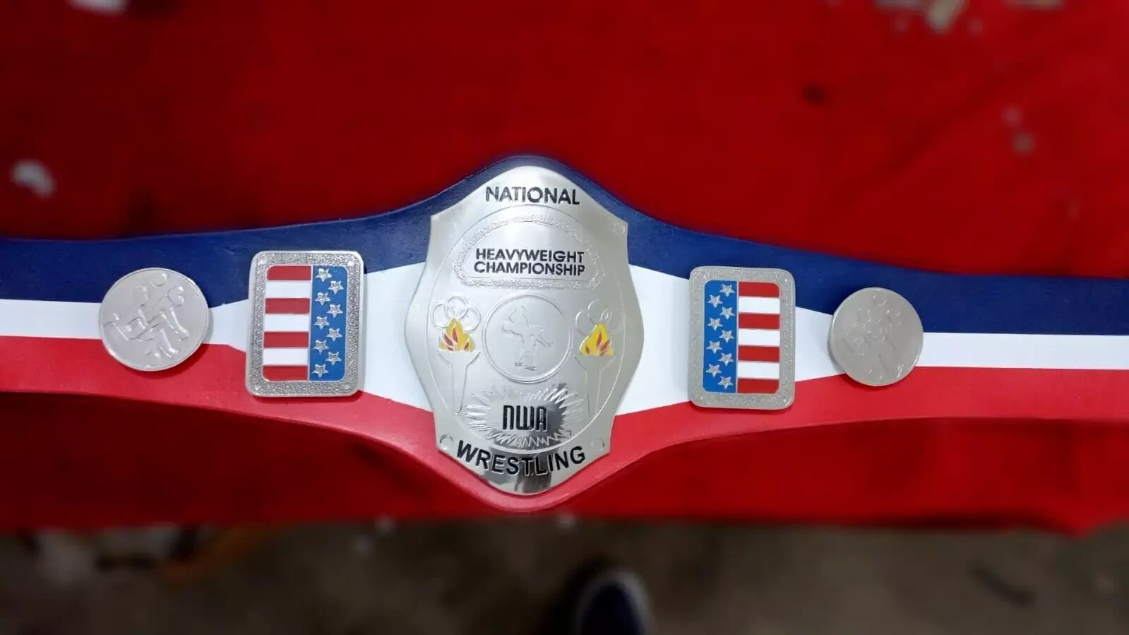 NWA National Heavyweight Wrestling Championship Belt Legacy Georgia George Lev