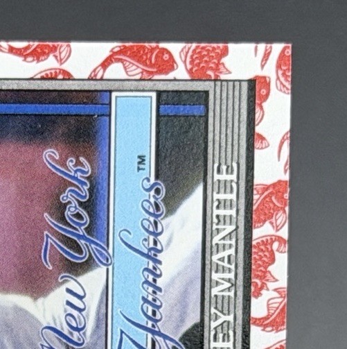 2026 Topps Series 1 Japan Edition # T91-48 Mickey Mantle Koi Fish Insert