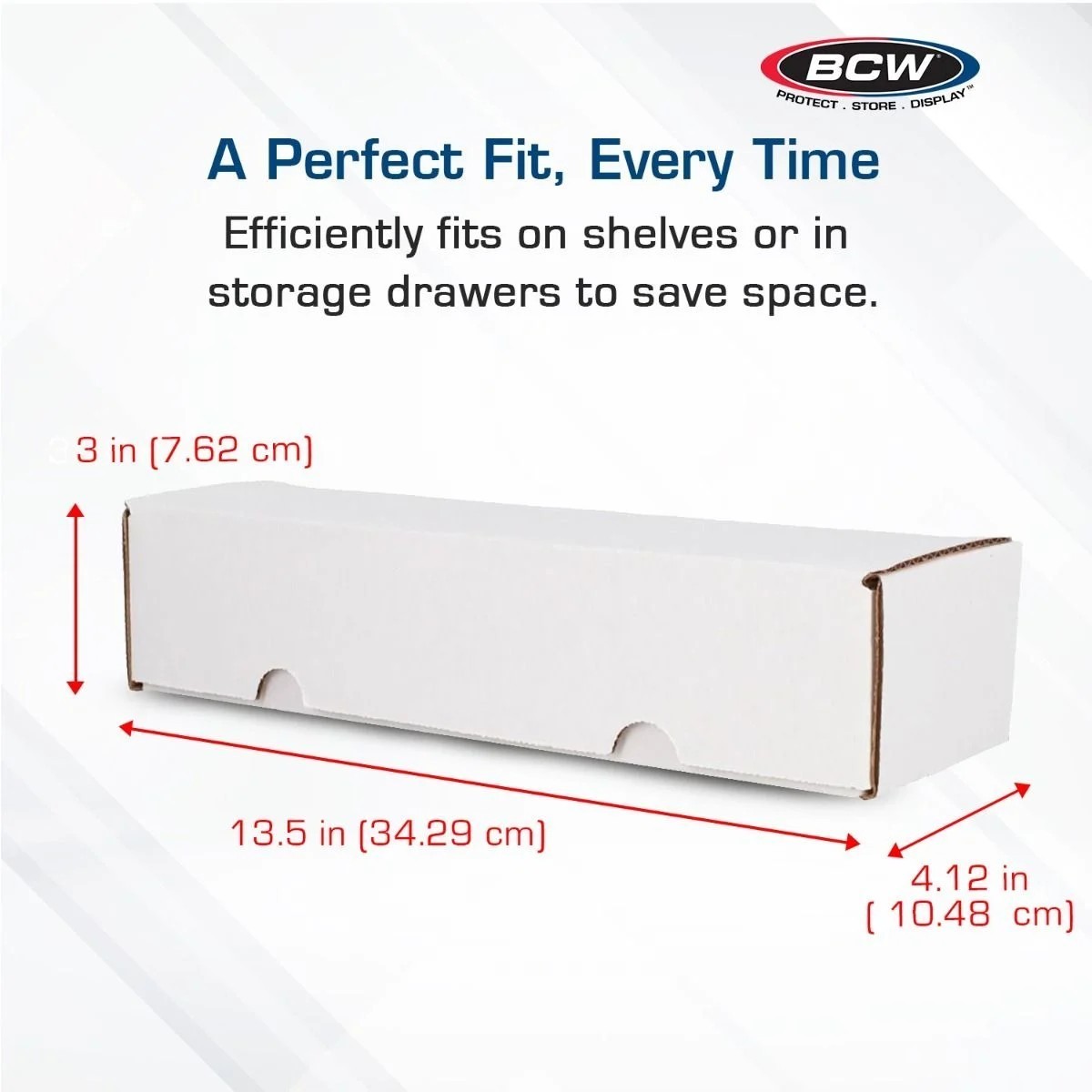 (4x) BCW 1000 CT COUNT Corrugated Cardboard Storage Box-Gaming / Sports Card Bx