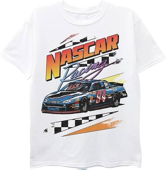 NASCAR Racing T-Shirts Bundle Mixed Sizes & Colors Grade AB 10 pcs S – XL