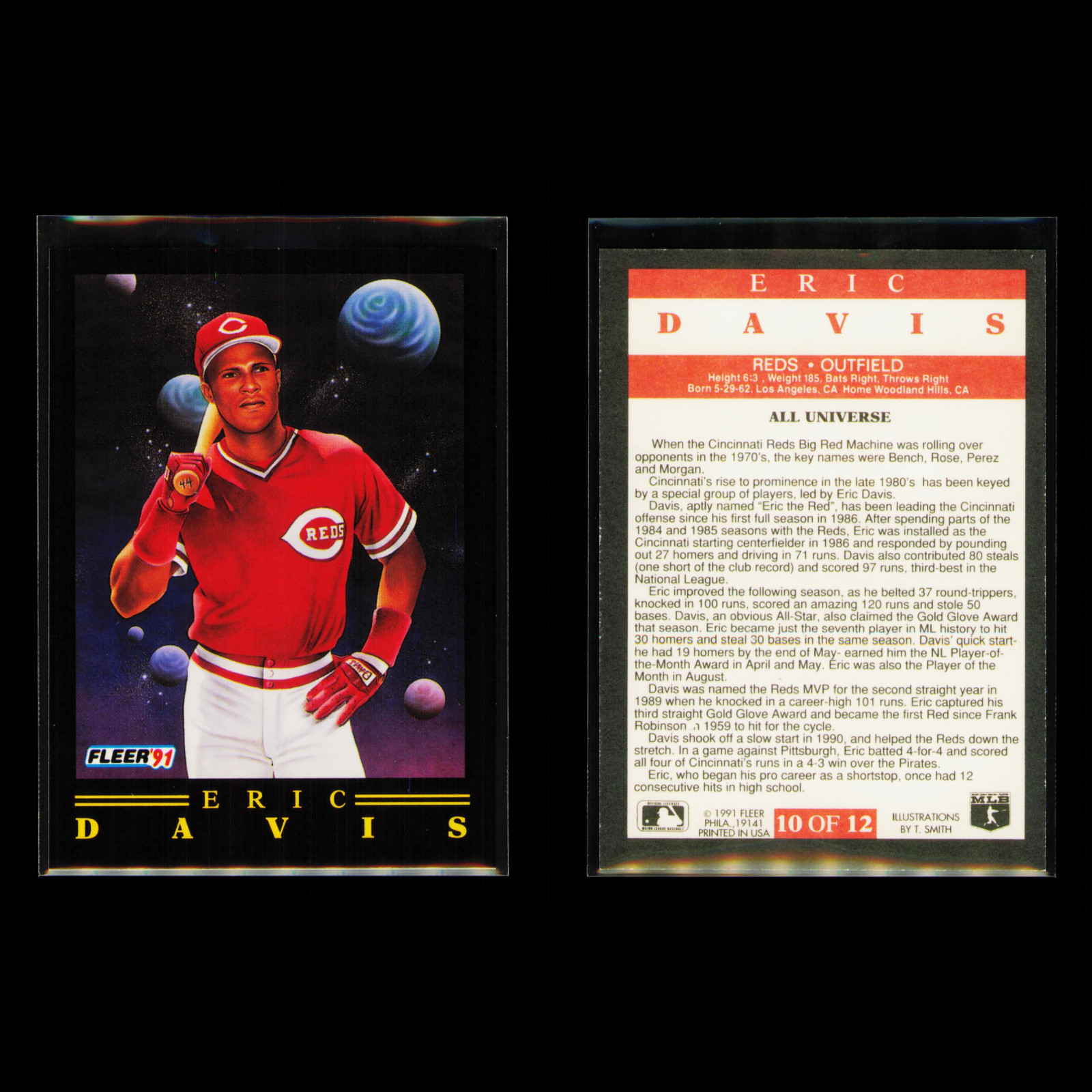 1991 Fleer Pro Vision Baseball Complete Set #1-12 – Bo Jackson Canseco Mattingly