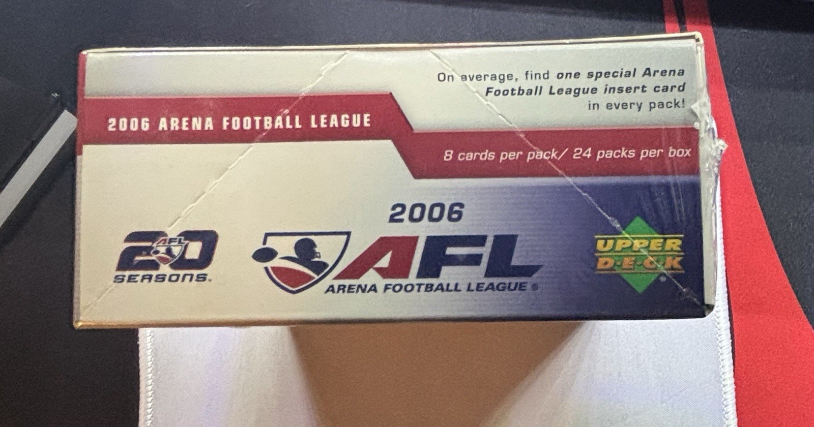 AFL Upper Deck 2006 Arena Football Leauge Sealed Box – 8 Cards A Pack / 24 Packs