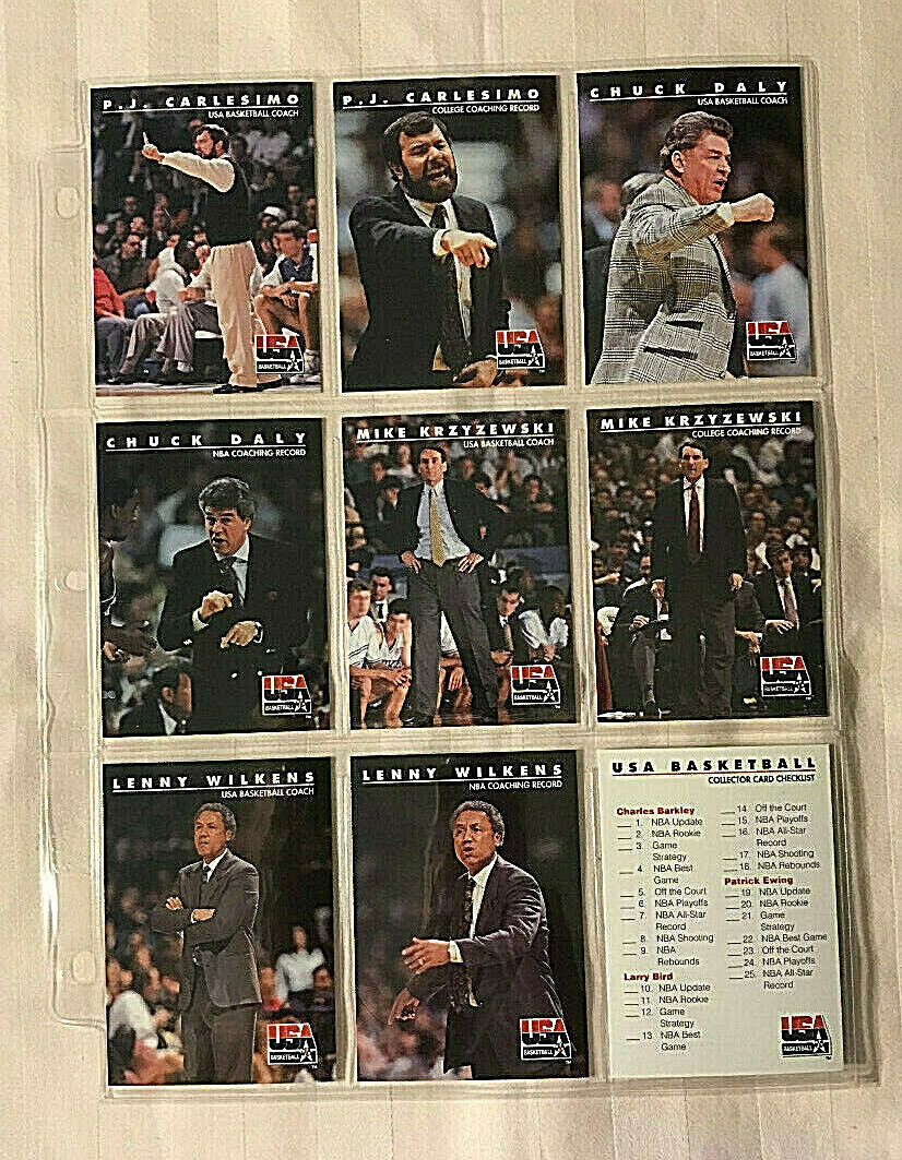 1992 SkyBox USA Basketball “OFFICIAL COLLECTOR SET” – Complete Your Set – PICK!