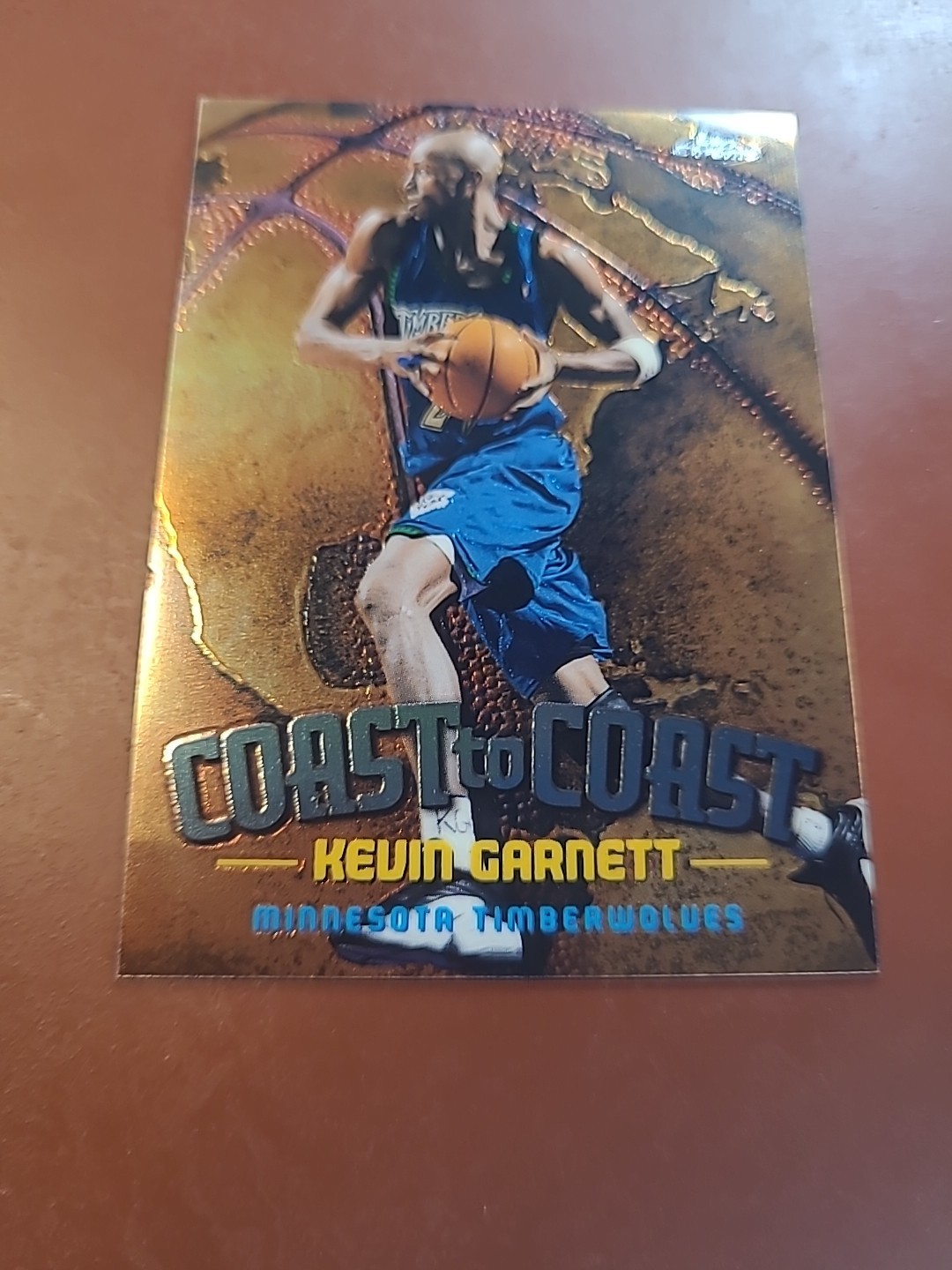 1998-99 Topps Chrome – Coast to Coast Kevin Garnett #CC8