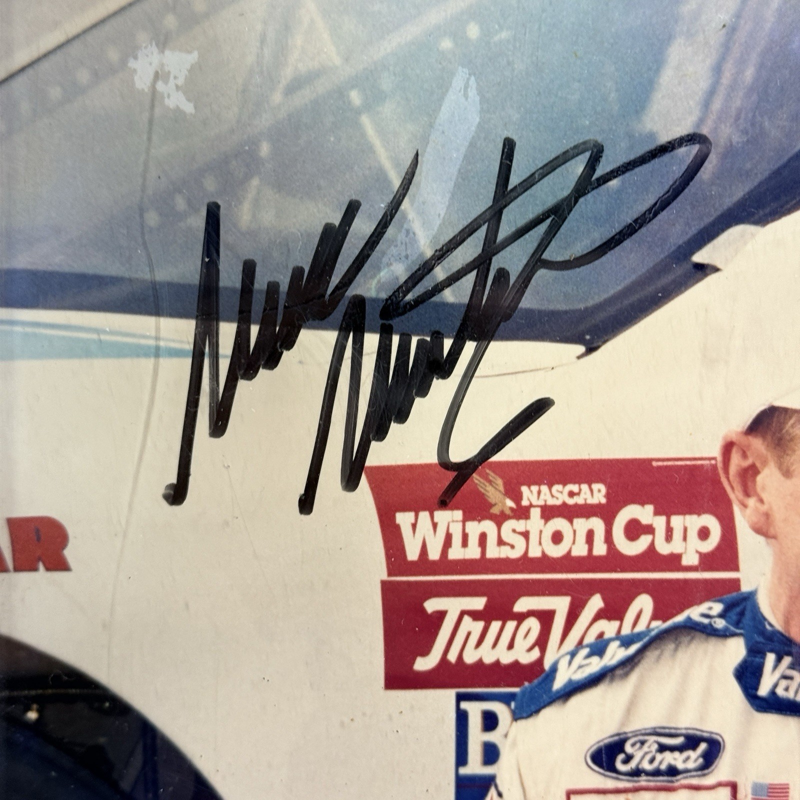 Mark Martin Signed 1994 Autographed 15 X 12 NASCAR Photo Plaque ***READ***