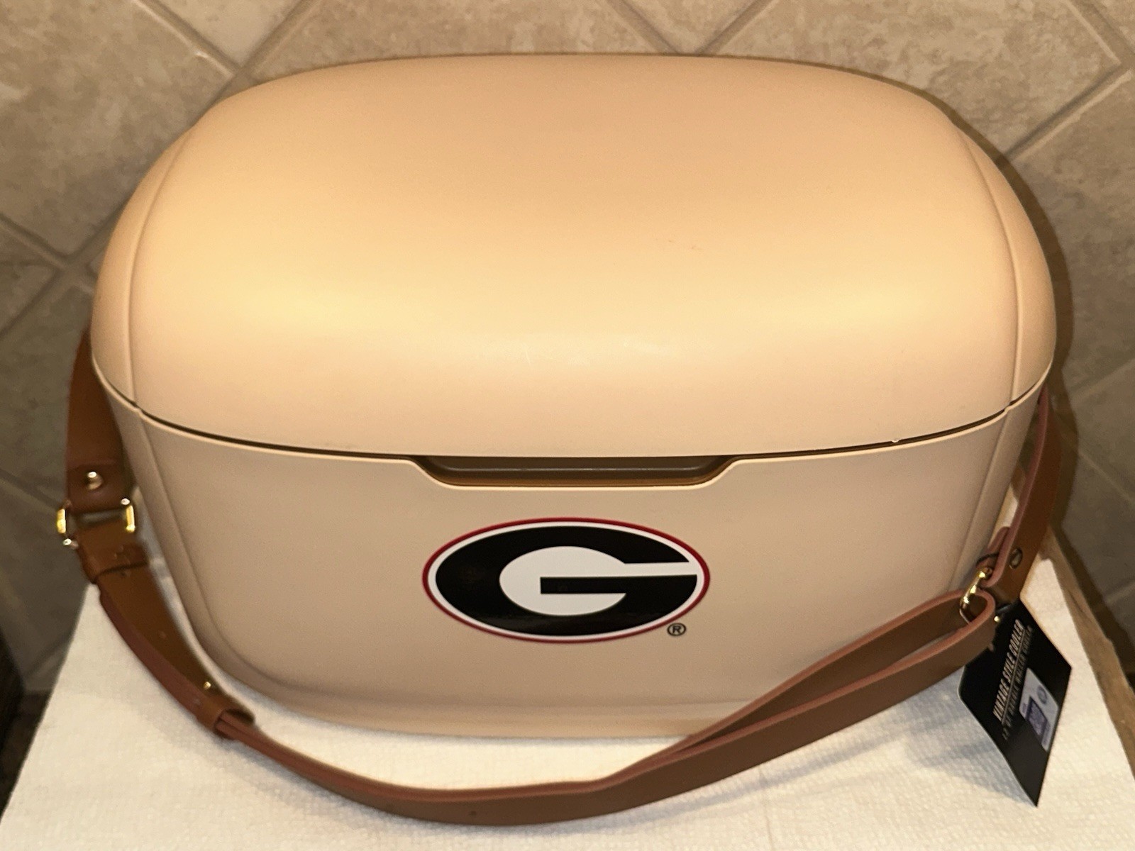 New The Memory Company Licensed NCAA Georgia Bulldogs 12 qt Vintage Style Cooler