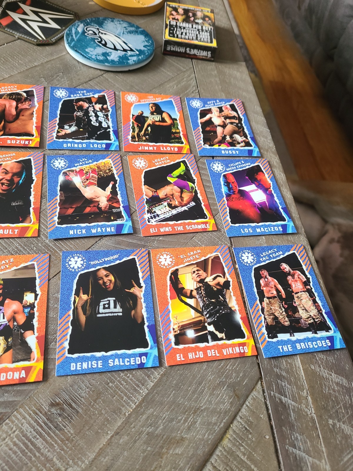 Game Changer Wrestling Joey Janela’s Spring Break 7 Card Set GCW Briscoes ITOH